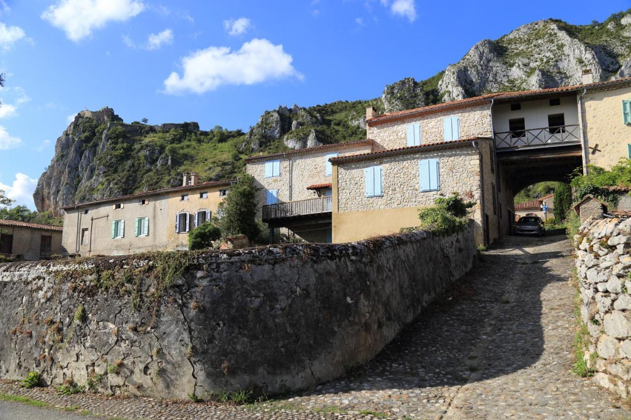 Gite D'Etape De Roquefixade Hotel Exterior photo